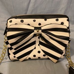 Betsey Johnson Bow Crossbody Purse
